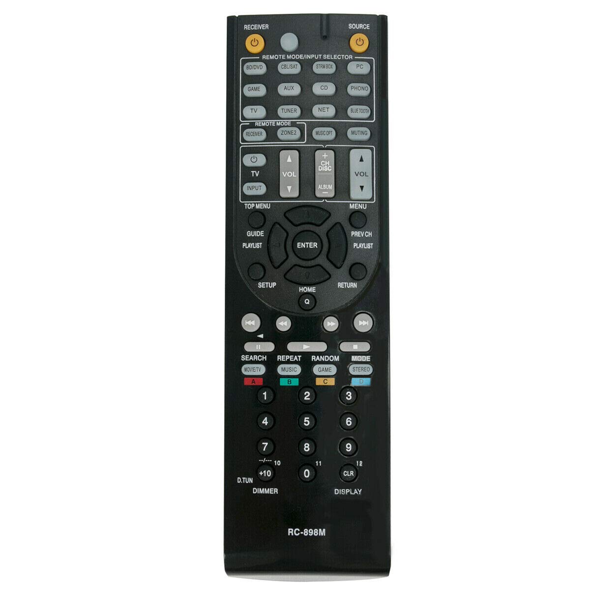 A653　ONKYO　オンキョー　リモコン　RC-615P Amazon.com: NTQinParts Replacement Remote Control Controller for
